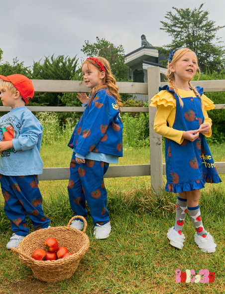BEBEBEBE PRE FALL Tomato Jacket & Bottom