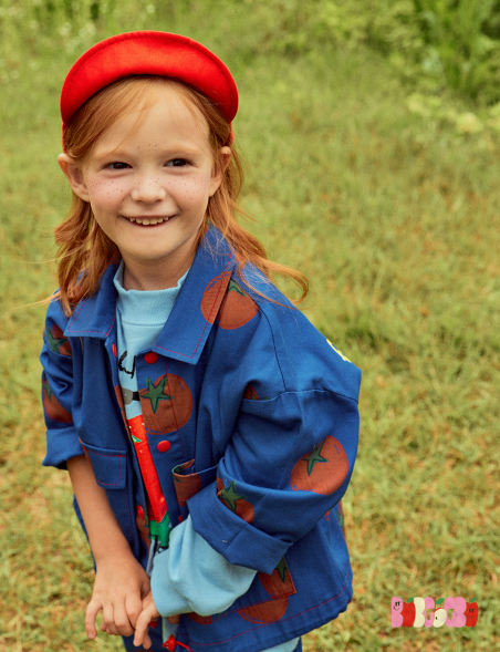 BEBEBEBE PRE FALL Tomato Jacket & Bottom