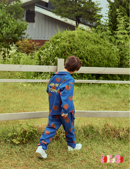 BEBEBEBE PRE FALL Tomato Jacket & Bottom