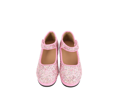BEBEBEBE BIRTHDAY EDITION Pink glitter shoes
