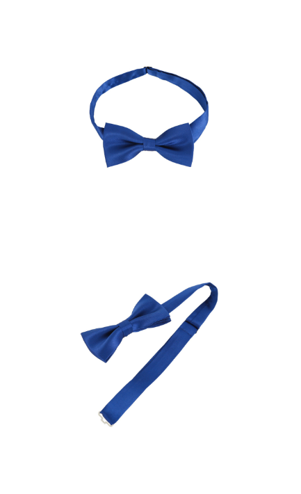 BEBEBEBE BIRTHDAY EDITION Blue ribbon bow tie