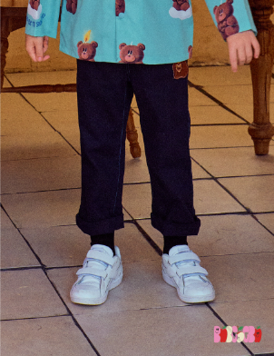 BEBEBEBE BIRTHDAY EDITION Choco bear candle shirts + pants SET