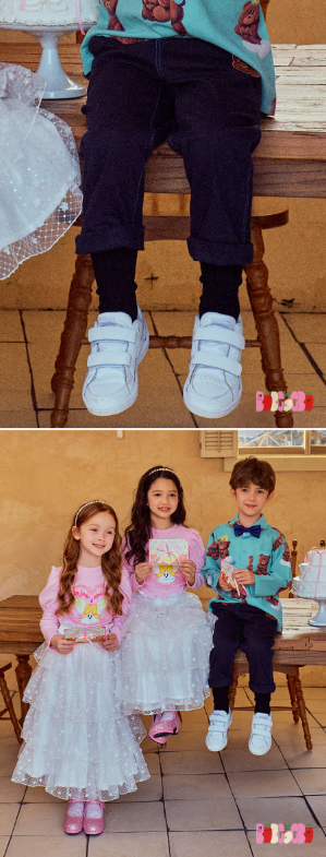 BEBEBEBE BIRTHDAY EDITION Choco bear candle shirts + pants SET