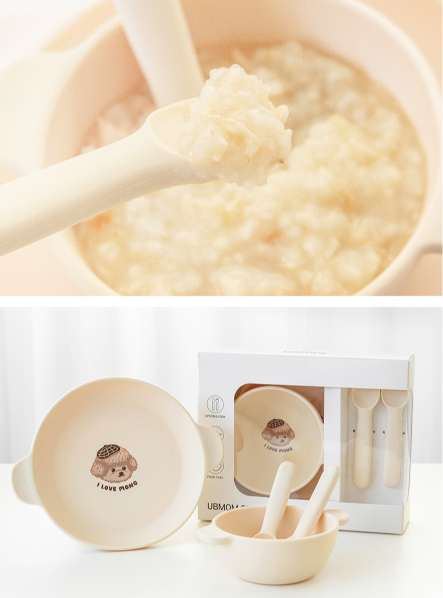 UBMOM Silicone Plate / Spoon & Fork Set
