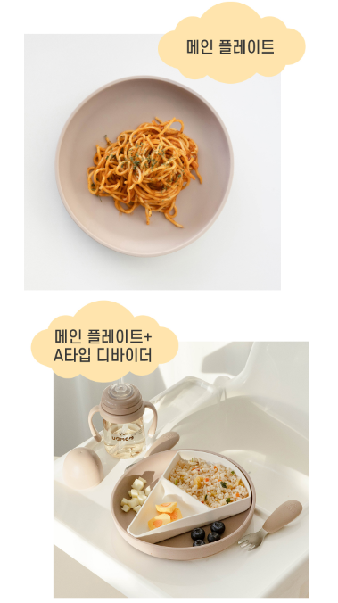 UBMOM ABC Silicone Plate Set