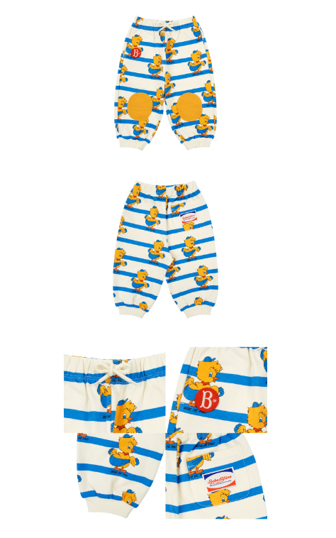 BEBE DE PINO All over waiki baby jersey pants