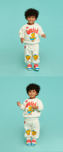 BEBE DE PINO Waiki baby sweatpants