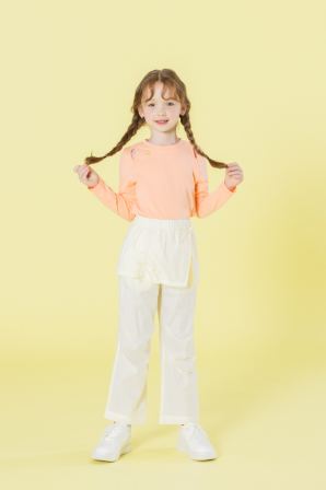 I LOVE J SPRING Slim Cut-Out Top