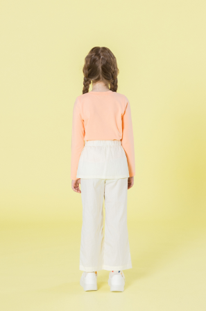 I LOVE J SPRING Slim Cut-Out Top