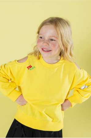 I LOVE J Shoulder Cut-Out MTM Top