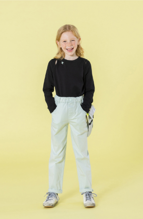 I LOVE J Clut Slim Cut-out Top