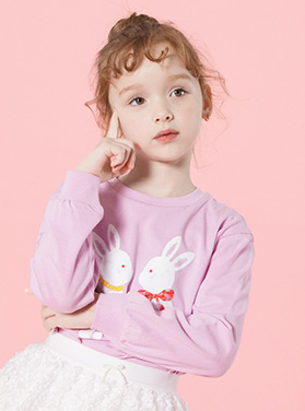 I LOVE J Rabbit MTM Top
