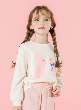 I LOVE J Rabbit MTM Top