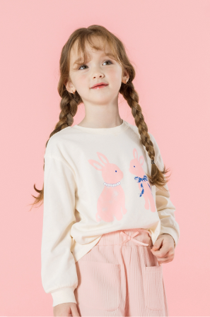 I LOVE J Rabbit MTM Top