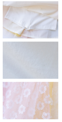 I LOVE J Fulio Rainbow Spangle Skirt