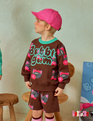 BEBEBEBE 2025 SPRING 2ND PRE ORDER Bubblegum cat cap (PINK)