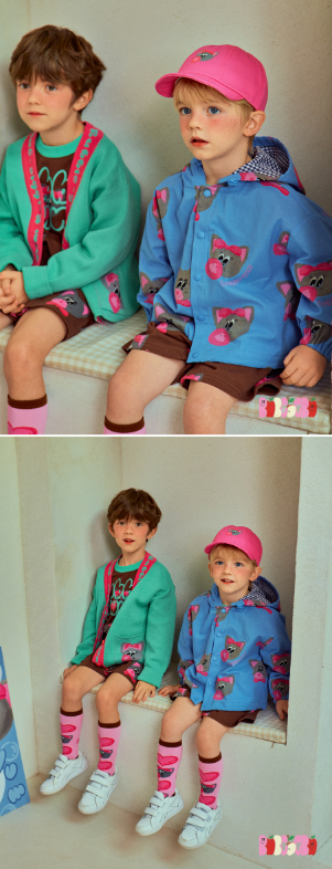 BEBEBEBE 2025 SPRING 2ND PRE ORDER Bubblegum cat cap (PINK)
