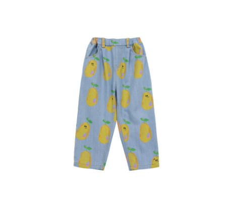 BEBEBEBE 2025 SPRING 2ND PRE ORDER Mango denim pants (BLUE)