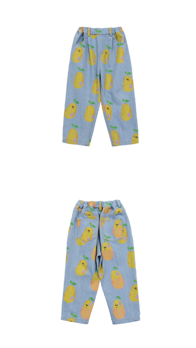 BEBEBEBE 2025 SPRING 2ND PRE ORDER Mango denim pants (BLUE)