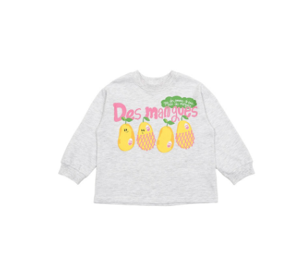 BEBEBEBE 2025 SPRING Mango t-shirt (MELANGE)