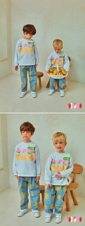 BEBEBEBE 2025 SPRING 2ND PRE ORDER Mango t-shirt (MELANGE)