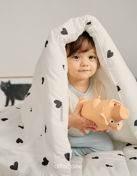 ALL4HOME Heart Modal Nap Pad Set