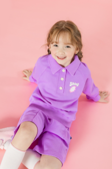 I LOVE J Shiny Collar 2pc Set
