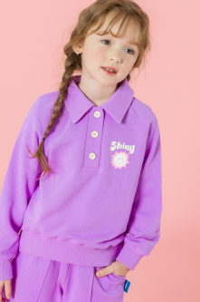 I LOVE J Shiny Collar 2pc Set