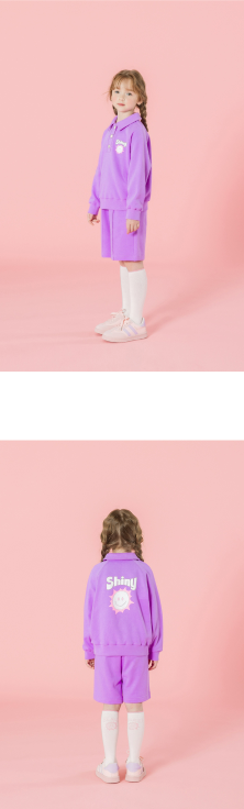 I LOVE J Shiny Collar 2pc Set