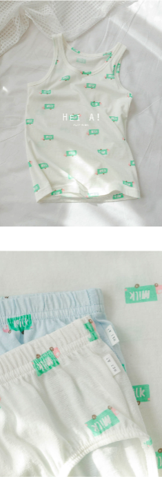 HEY A ! Boys Milk Truck Tencel Modal Span Running