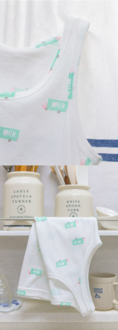 HEY A ! Boys Milk Truck Tencel Modal Span Running