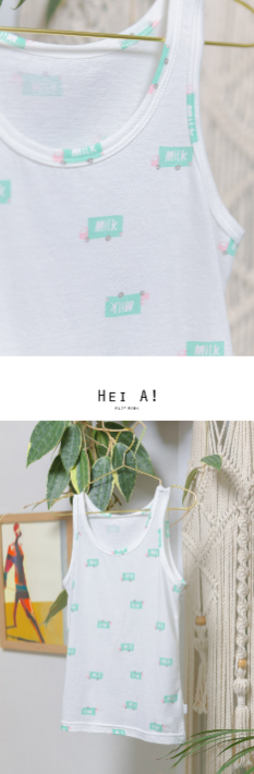 HEY A ! Boys Milk Truck Tencel Modal Span Running