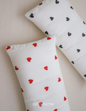 ALL4HOME Heart Heart Long Pillow