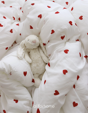 ALL4HOME Heart Heart Long Pillow