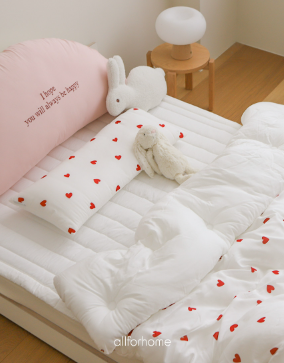 ALL4HOME Heart Heart Long Pillow