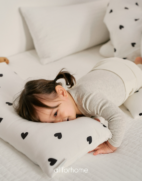 ALL4HOME Heart Heart Long Pillow