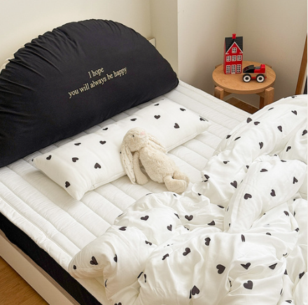 ALL4HOME Heart Heart Long Pillow