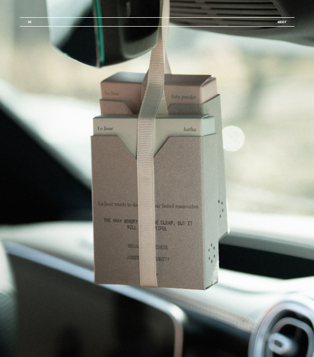 LE JOUR Perfume Sachet