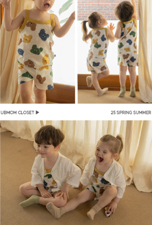 UBMOM MONGSIL SLEEVELESS COTTON SET
