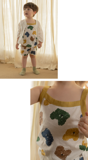 UBMOM MONGSIL SLEEVELESS COTTON SET