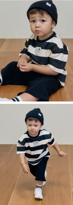 UBMOM Fall UBMOM BOLD COTTON SET(3/4 SLEEVE)