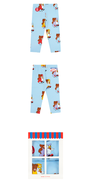 BEBE DE PINO Teen friends baby bodysuit set
