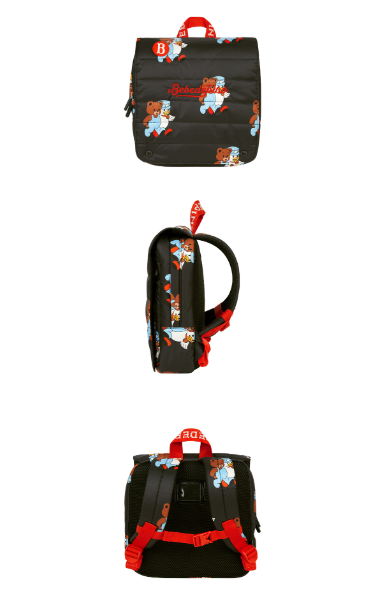 BEBE DE PINO All over teen friends padding backpack