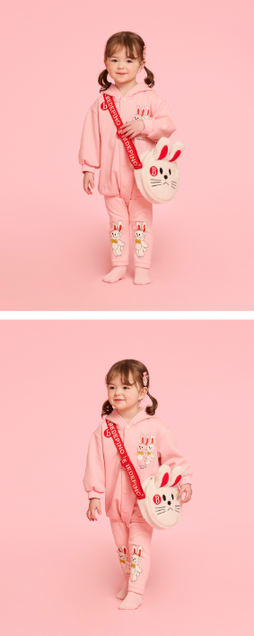 BEBE DE PINO ribbon bunny dumble tambourine bag