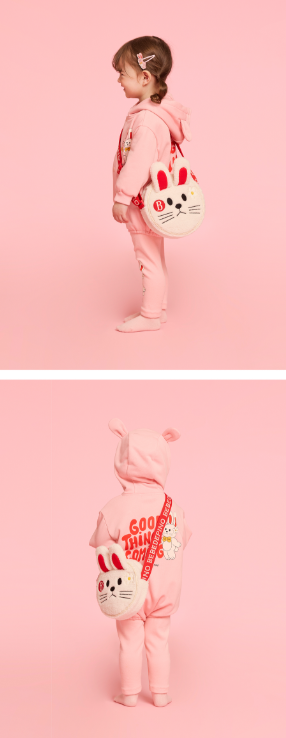 BEBE DE PINO ribbon bunny dumble tambourine bag