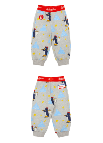 BEBE DE PINO All over penguin baby loungewear set