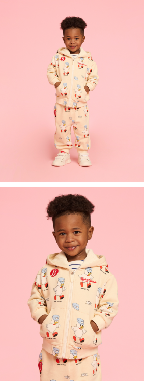 BEBE DE PINO All over joy baby sweatpants