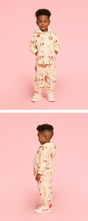 BEBE DE PINO All over joy baby sweatpants