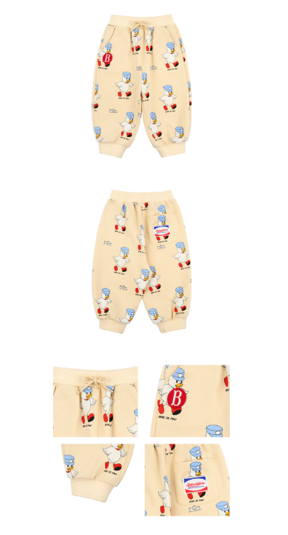 BEBE DE PINO All over joy baby sweatpants
