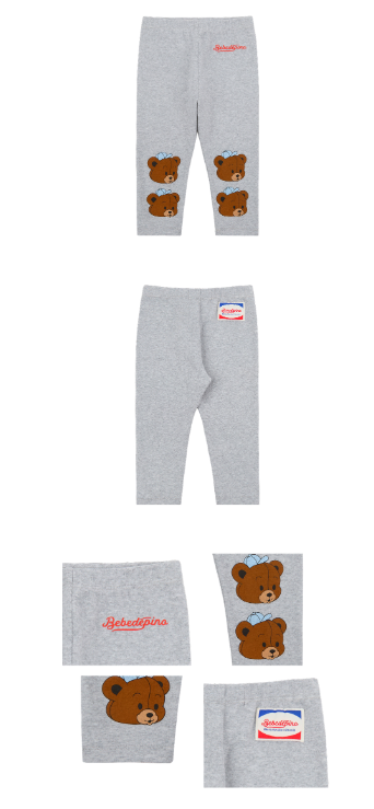 BEBE DE PINO Play bear baby leggings